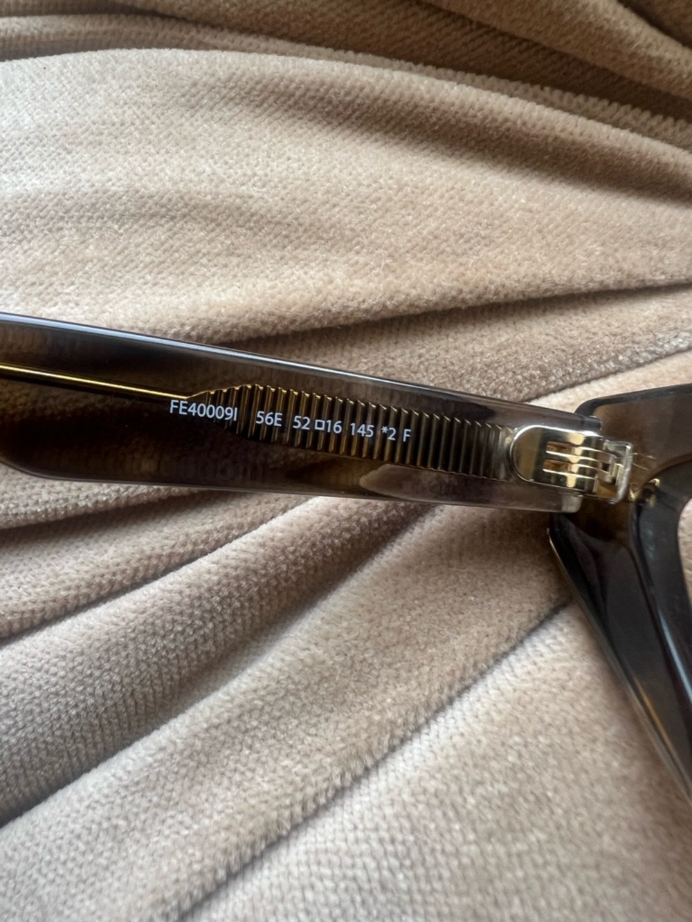 Fendi Way Havana Brown Cat-Eye Sunglasses - Picture 7 of 7